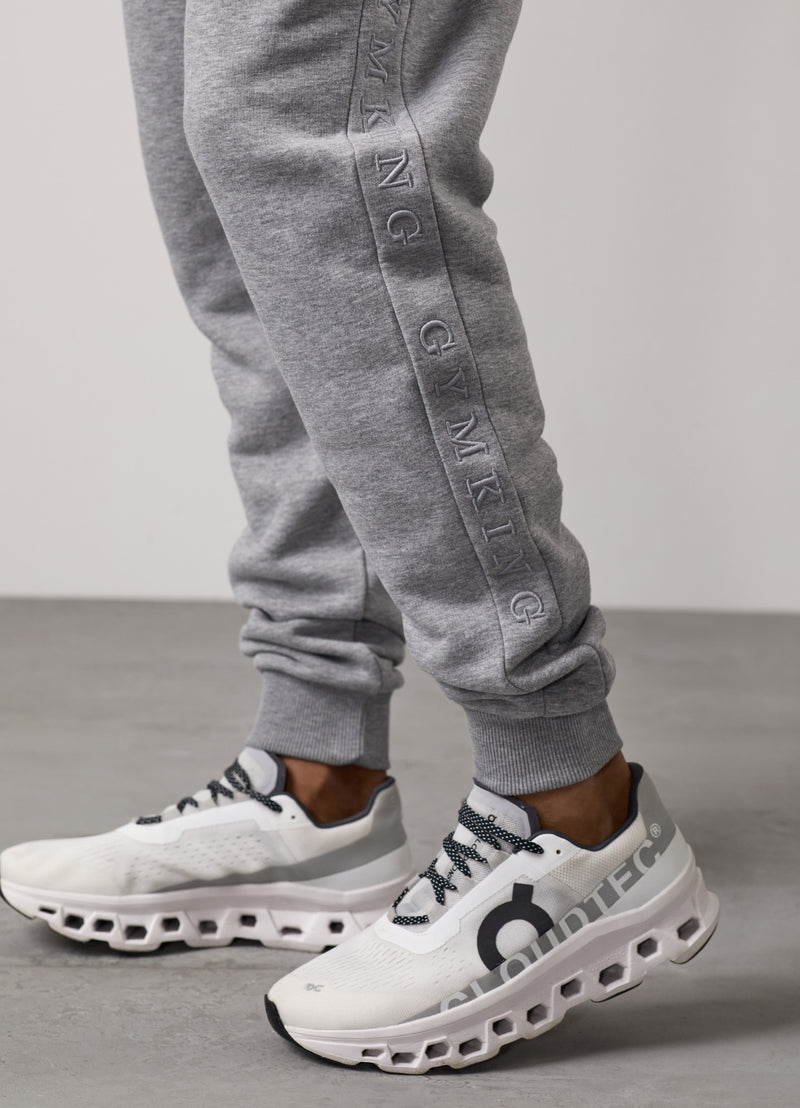 Gym King Elevate Jogger - Grey Marl