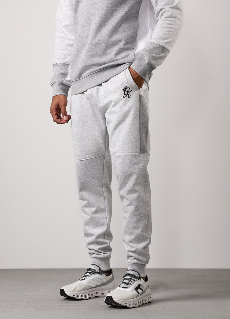 Gym King Minefield Fleece Jogger - Grey Marl