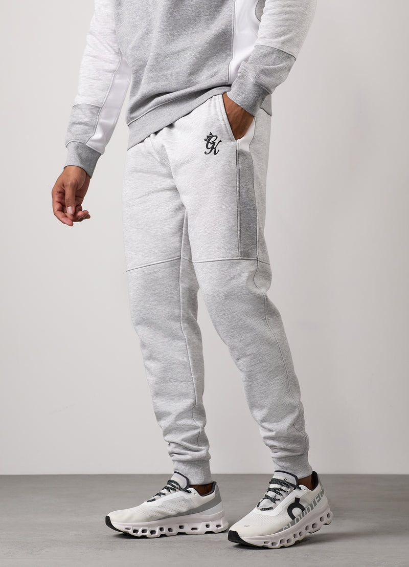 Gym King Minefield Fleece Jogger - Grey Marl