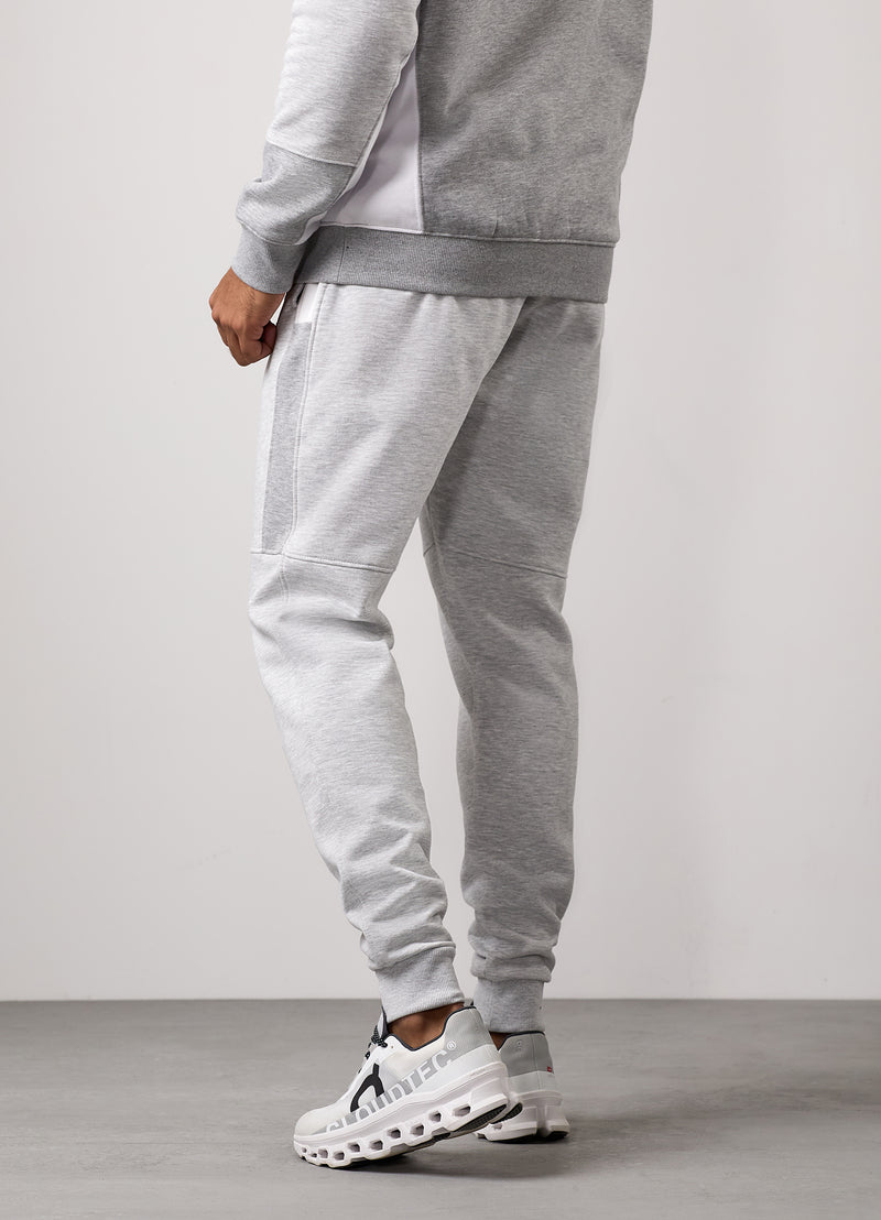 Gym King Minefield Fleece Jogger - Grey Marl