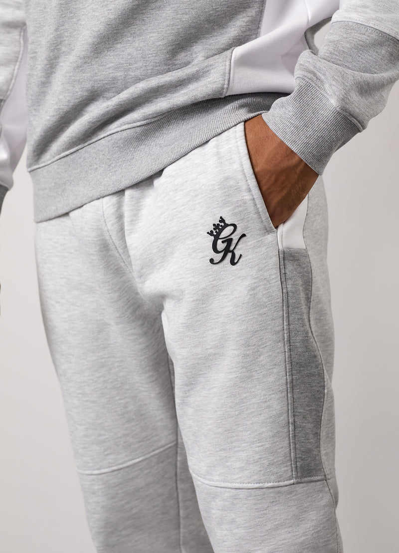 Gym King Minefield Fleece Jogger - Grey Marl