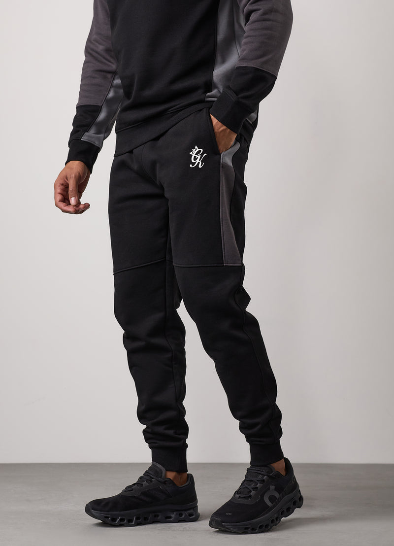 Gym King Minefield Fleece Jogger - Black