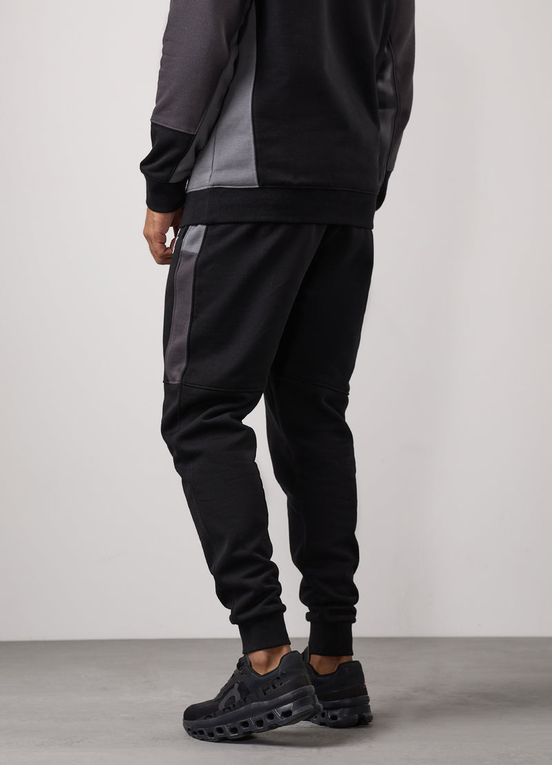 Gym King Minefield Fleece Jogger - Black