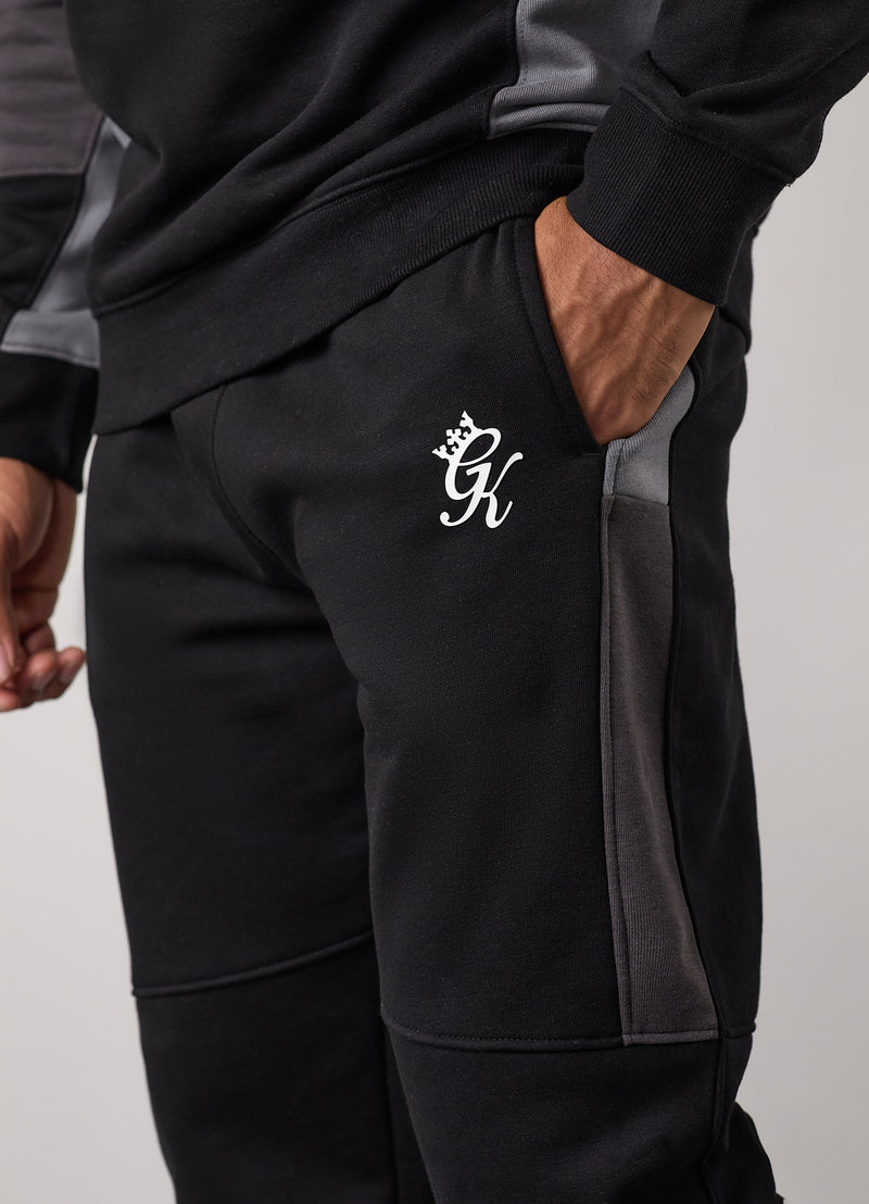 Gym King Minefield Fleece Jogger - Black