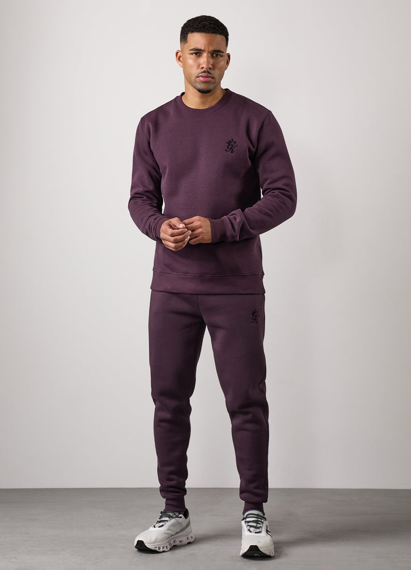 Gym King Fundamental Crew - Deep Plum