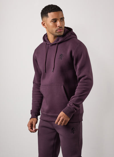 Gym King Fundamental Hood - Deep Plum