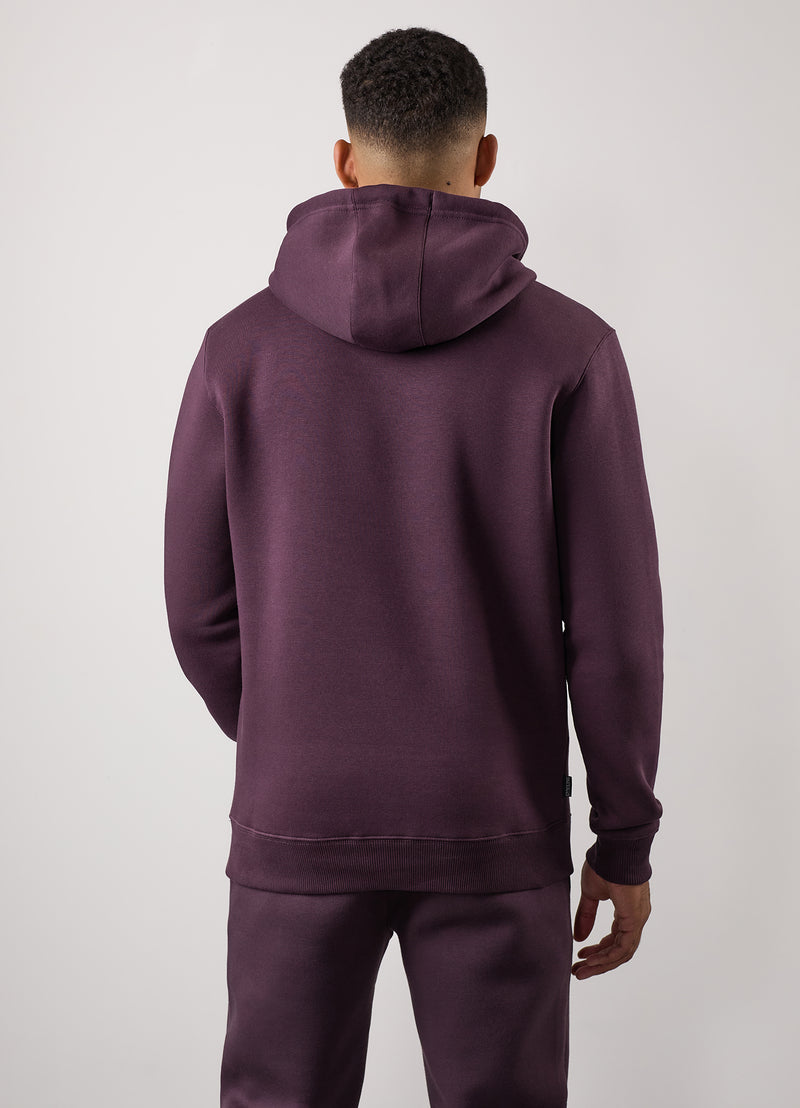 Gym King Fundamental Hood - Deep Plum