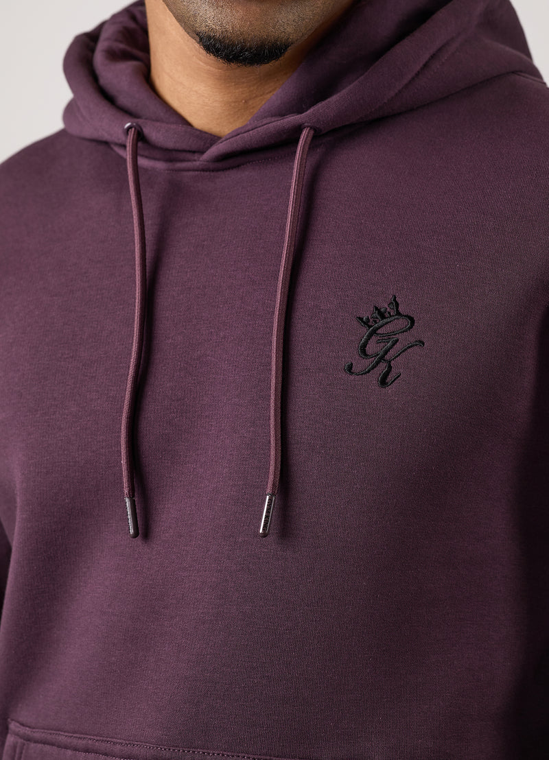 Gym King Fundamental Hood - Deep Plum