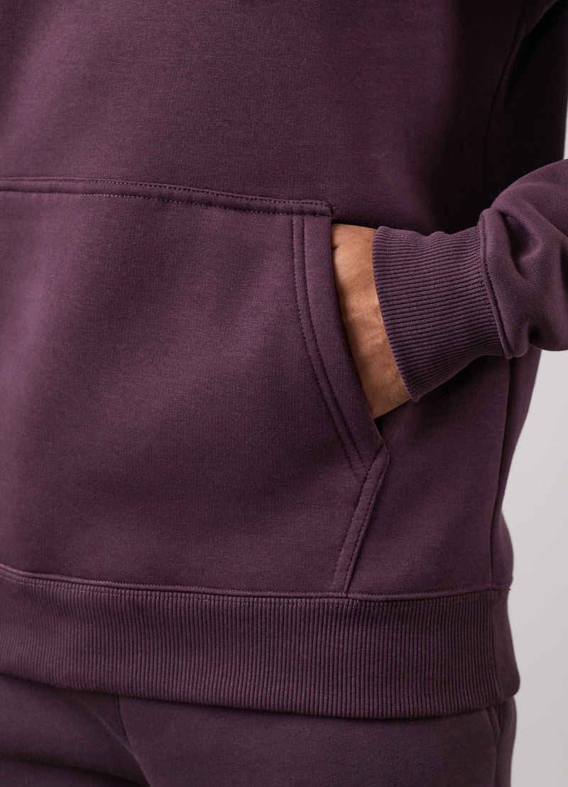 Gym King Fundamental Hood - Deep Plum