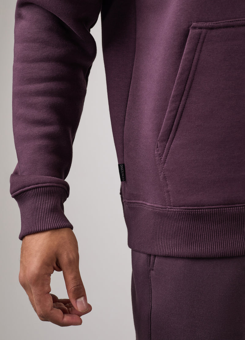 Gym King Fundamental Hood - Deep Plum