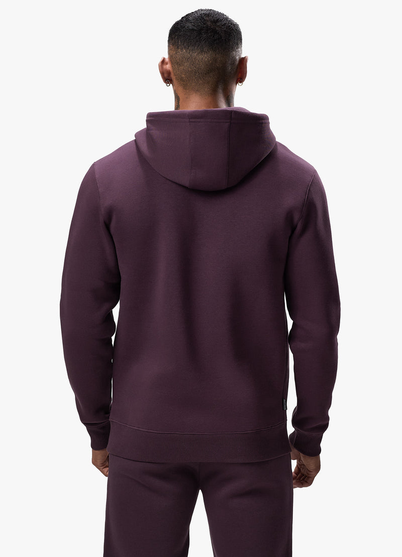 Gym King Fundamental Hood - Deep Plum