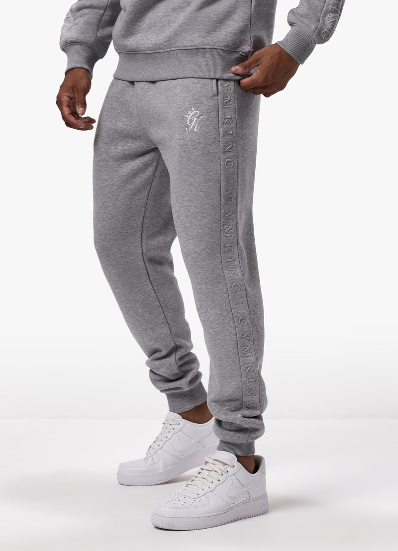 Gym King Elevate Jogger - Grey Marl