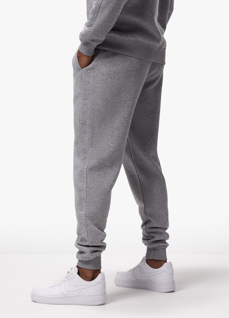 Gym King Elevate Jogger - Grey Marl