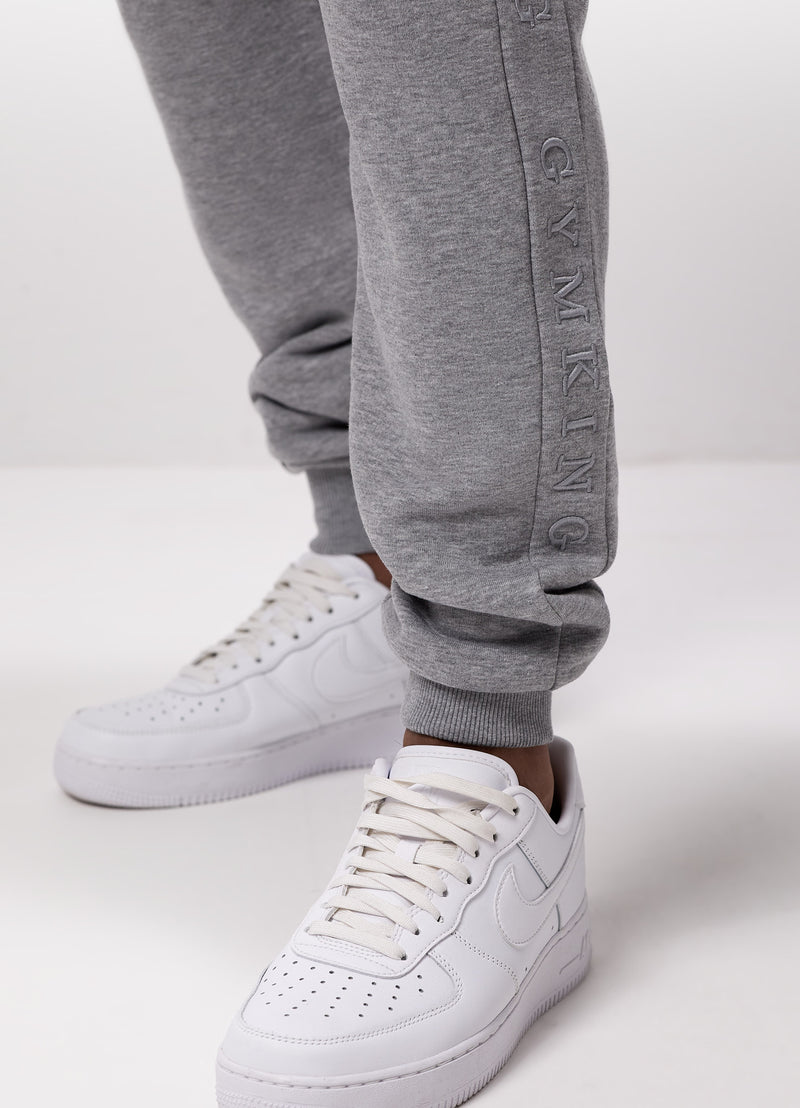 Gym King Elevate Jogger - Grey Marl