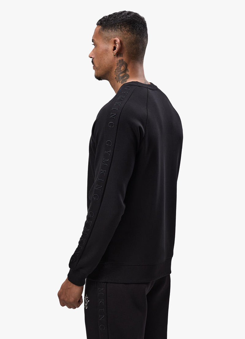 Gym King Elevate Crew - Black