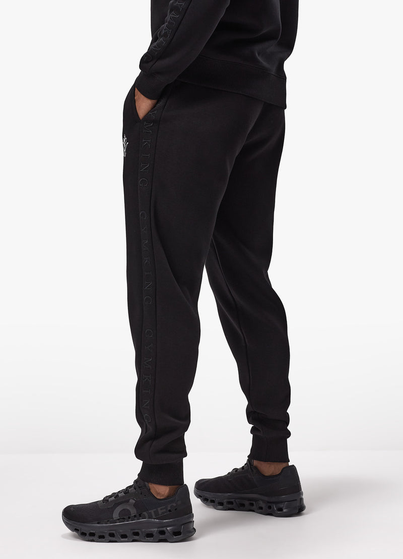 Gym King Elevate Jogger - Black