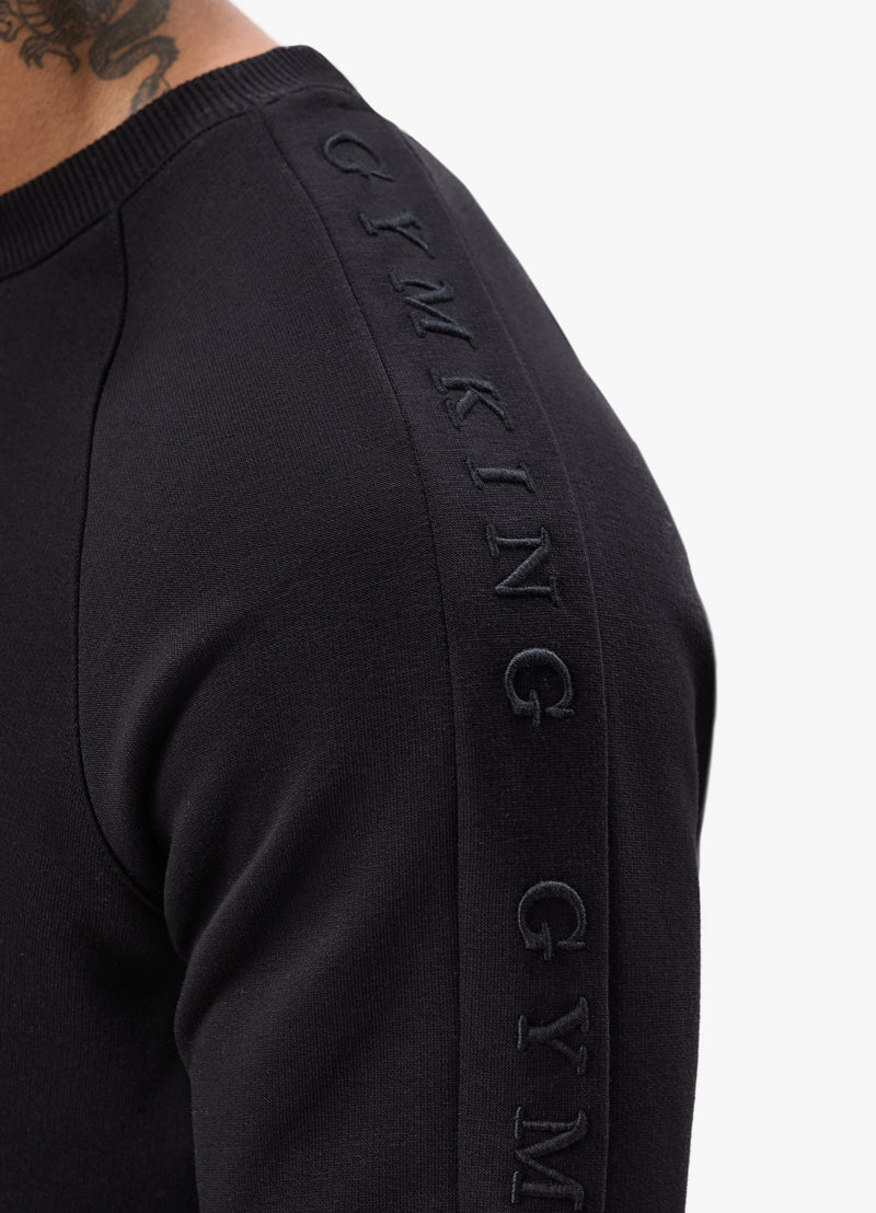 Gym King Elevate Crew - Black