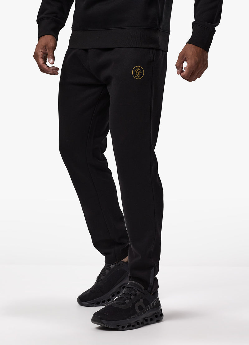 Gym King Pro Logo Jogger - Black/Gold