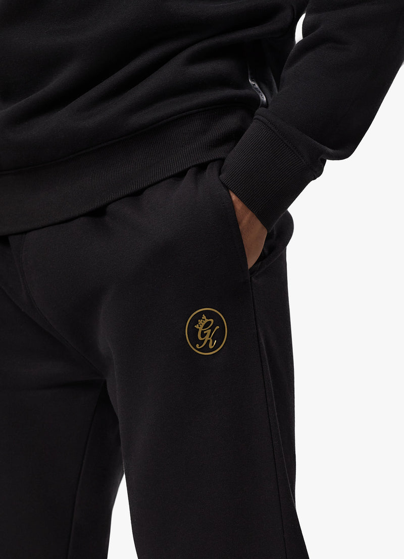 Gym King Pro Logo Jogger - Black/Gold