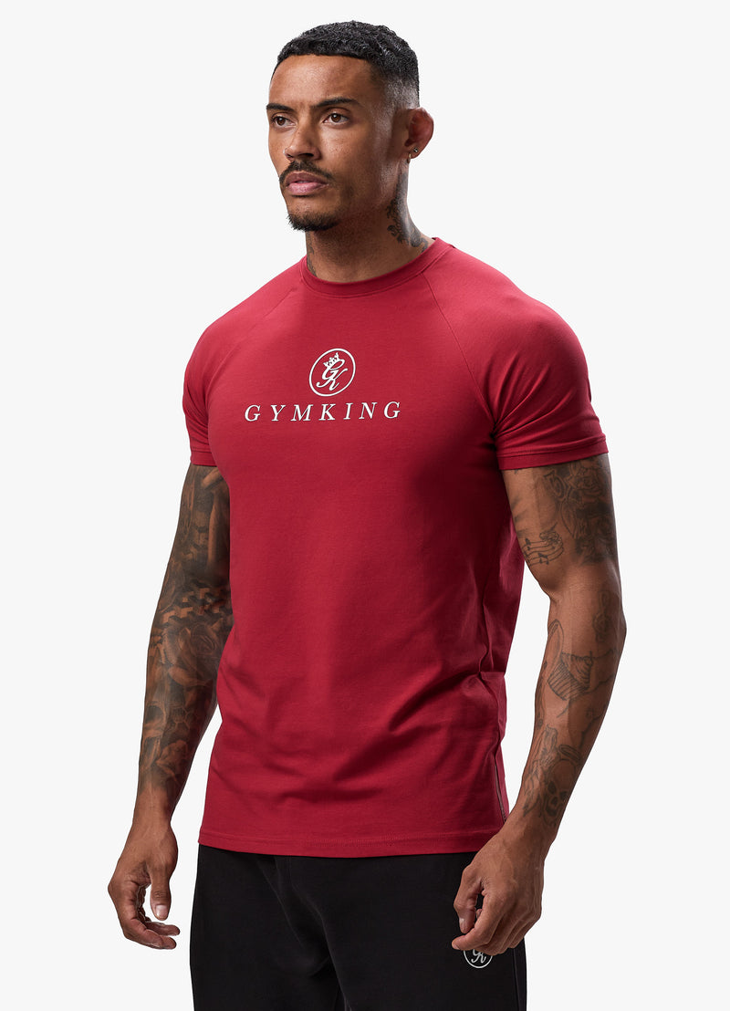 Gym King Pro Tee - Rio Red