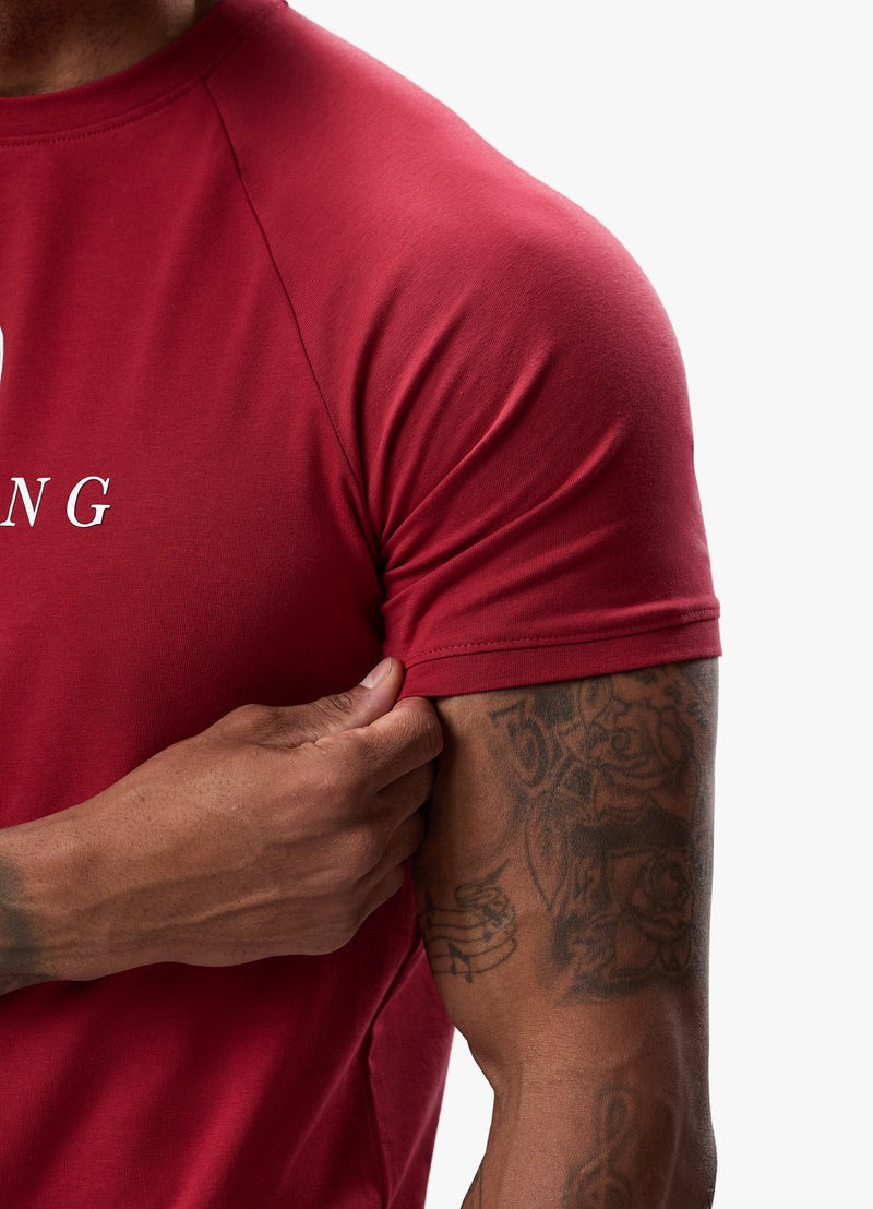 Gym King Pro Tee - Rio Red