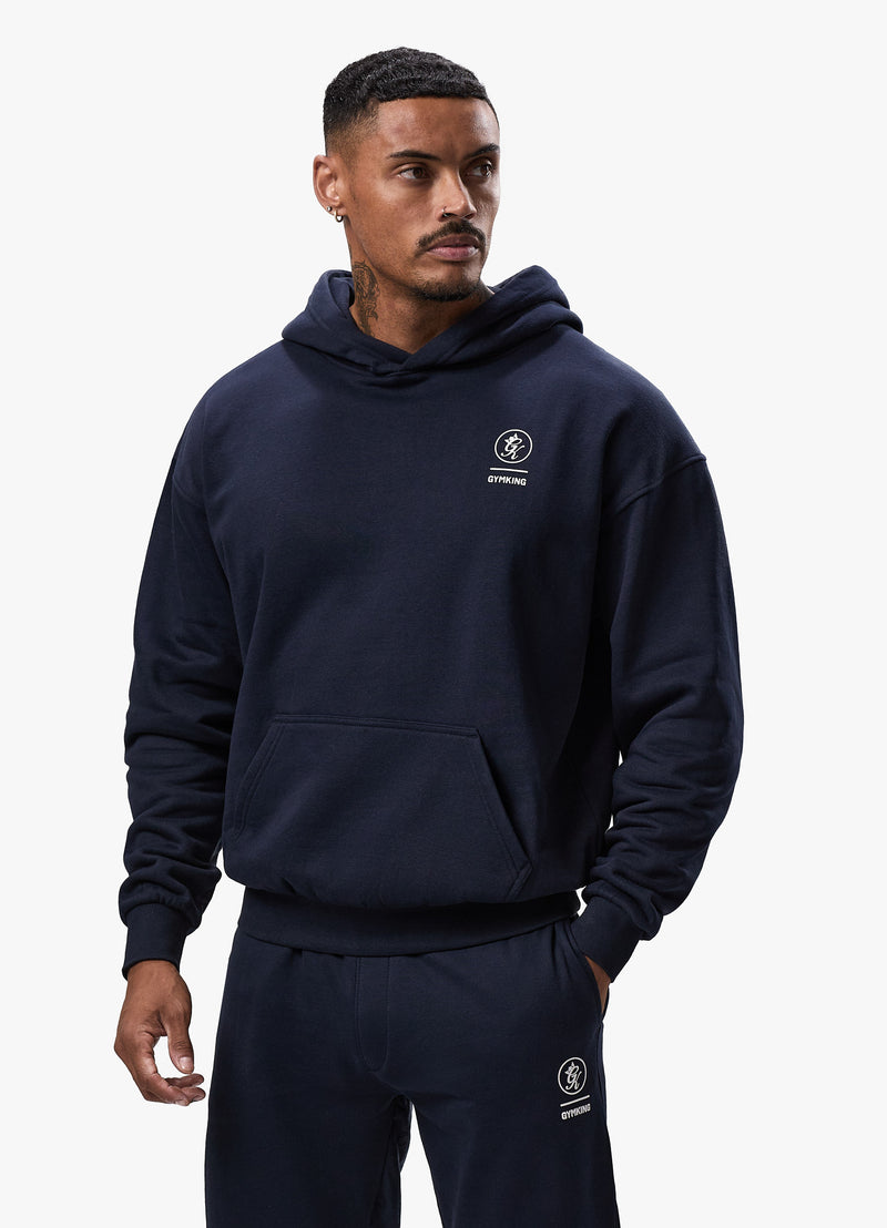 Gym King Aventus Hoodie - Navy