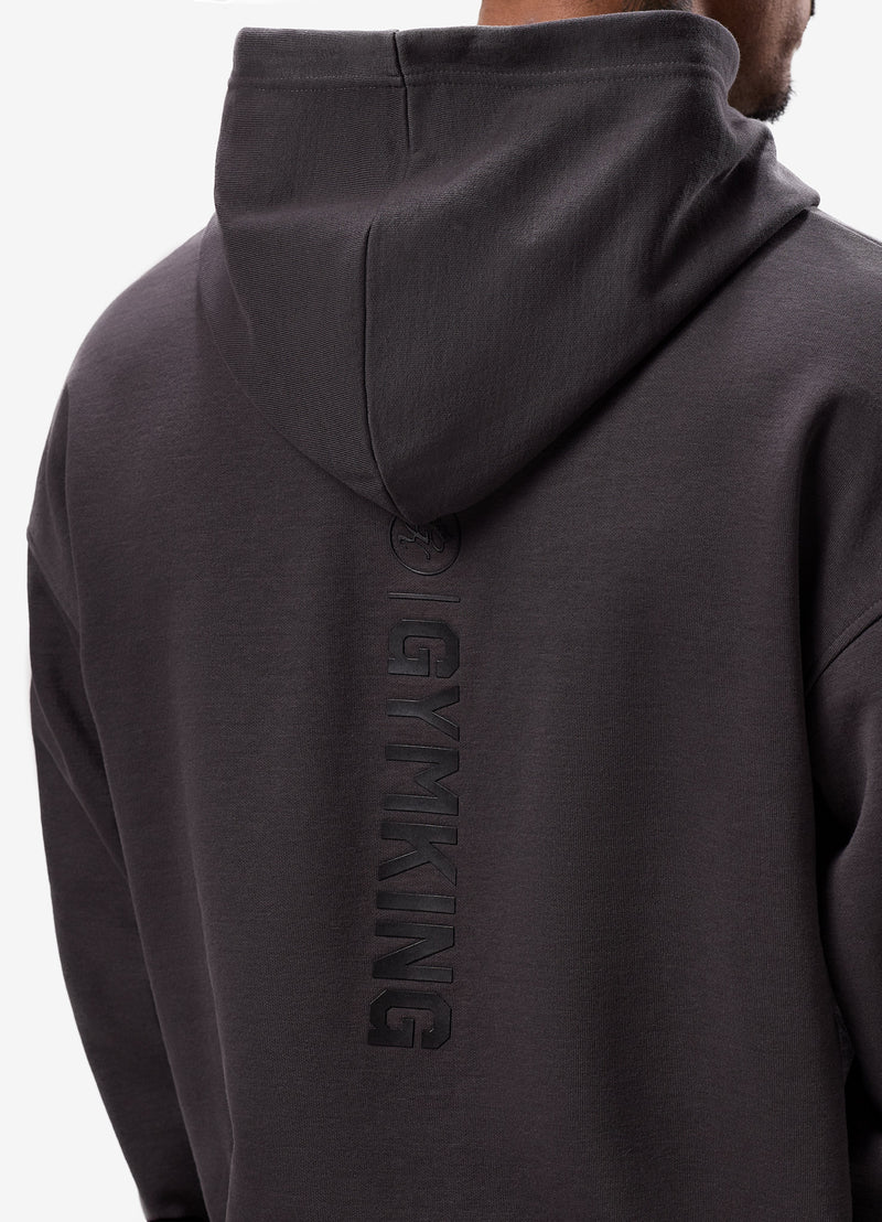 Gym King Aventus Hoodie - Dark Pewter