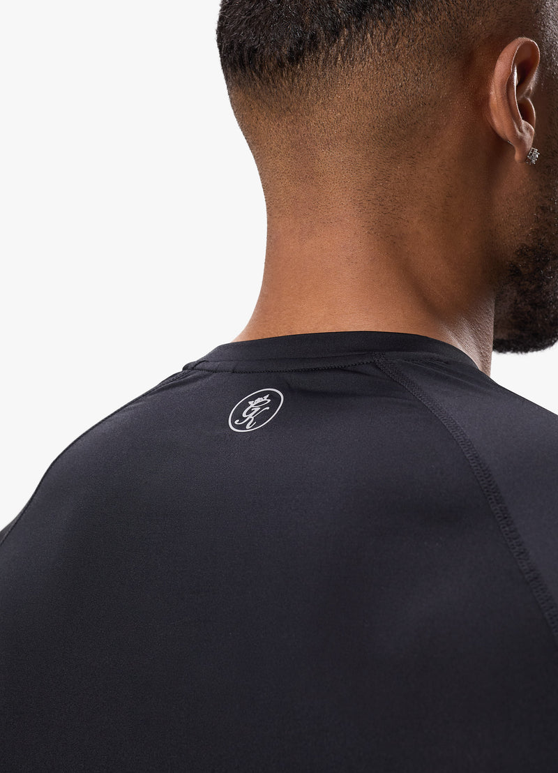 Gym King Energy Short Sleeve Base Layer - Black