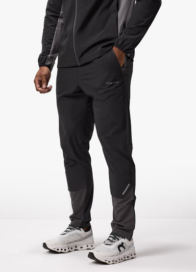 Gym King Advance Tracksuit Bottoms - Black/Fossil Grey