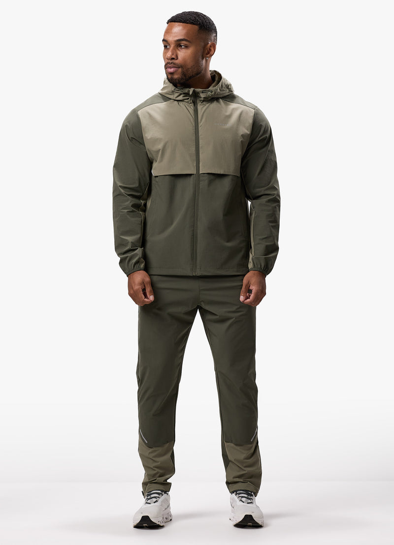 Gym King Advance Tracksuit Top - Khaki