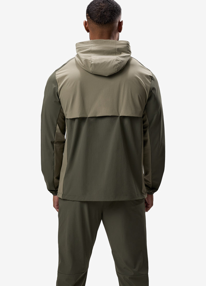 Gym King Advance Tracksuit Top - Khaki