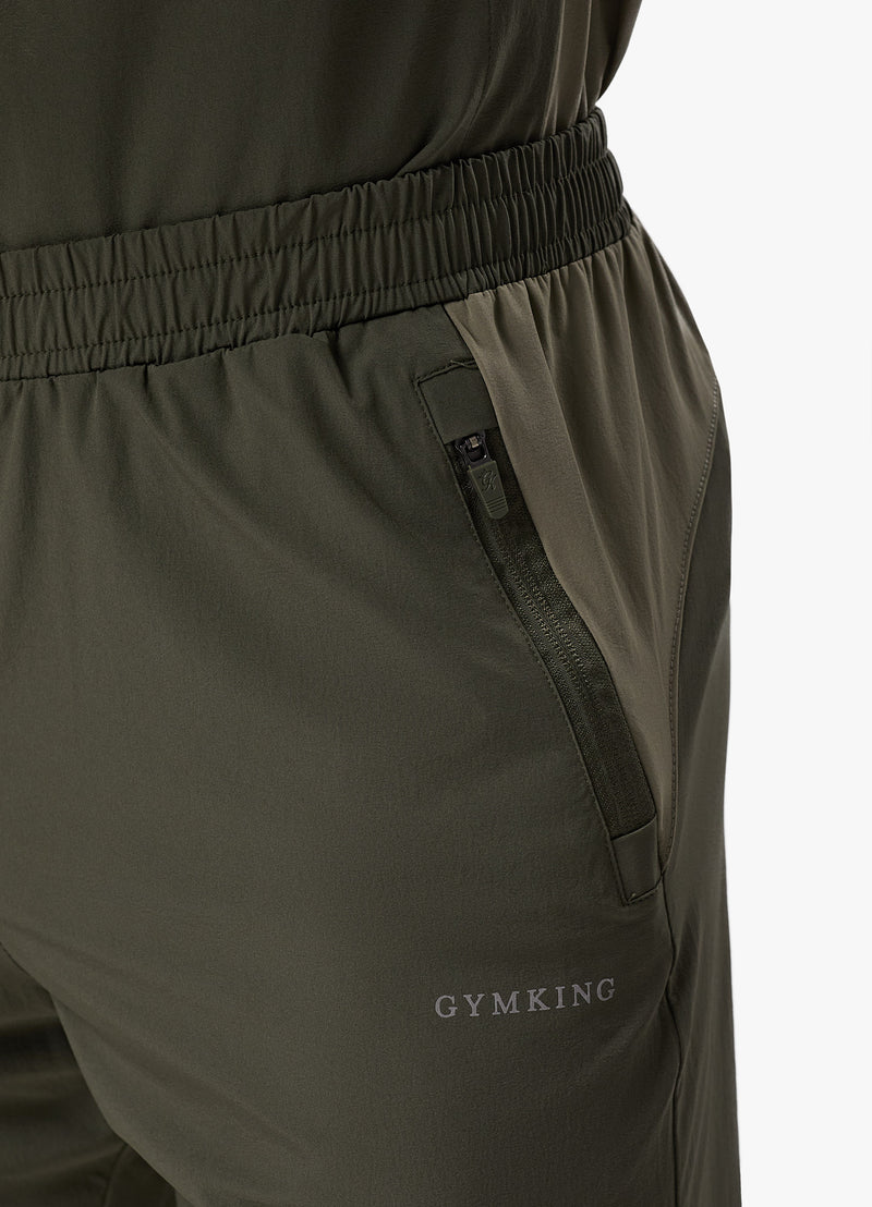 Gym King Advance Tracksuit Bottoms - Khaki