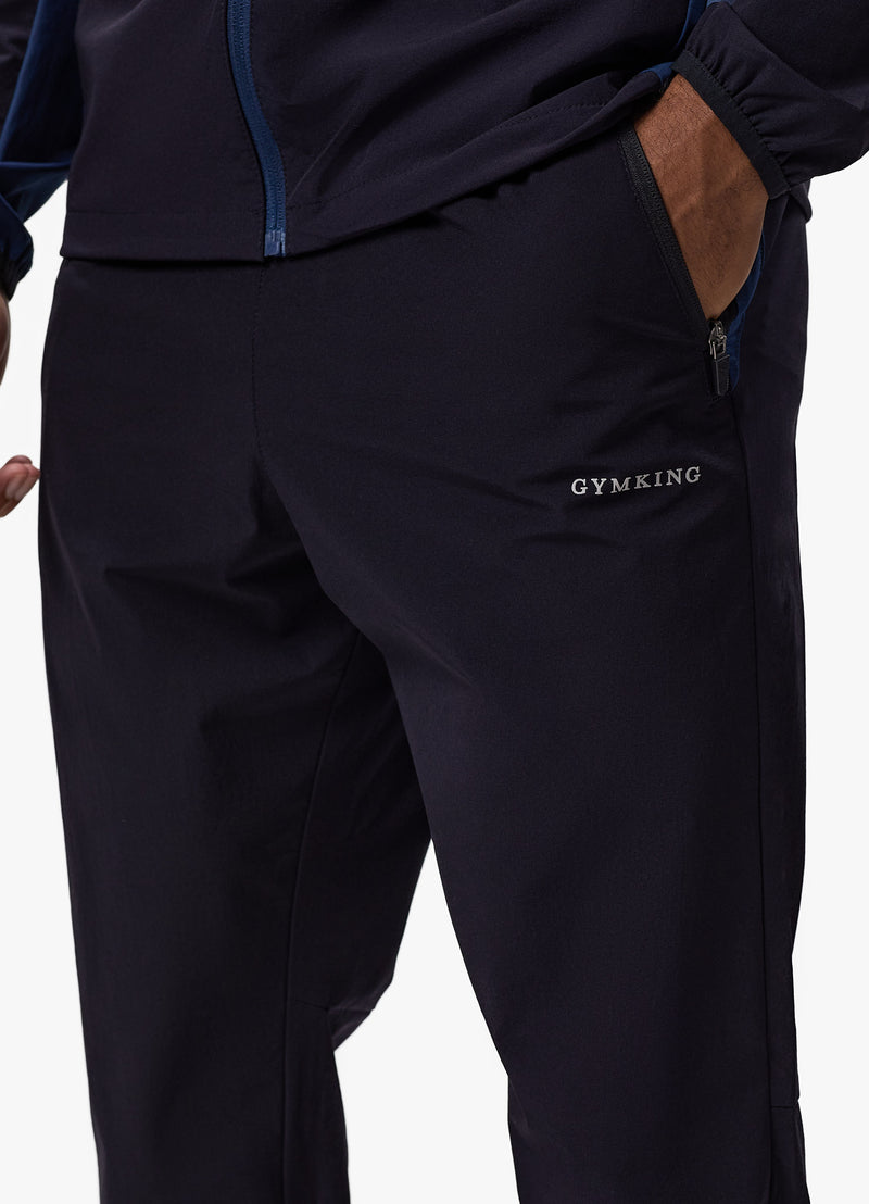 Gym King Advance Tracksuit Bottoms - Navy/Estate Blue