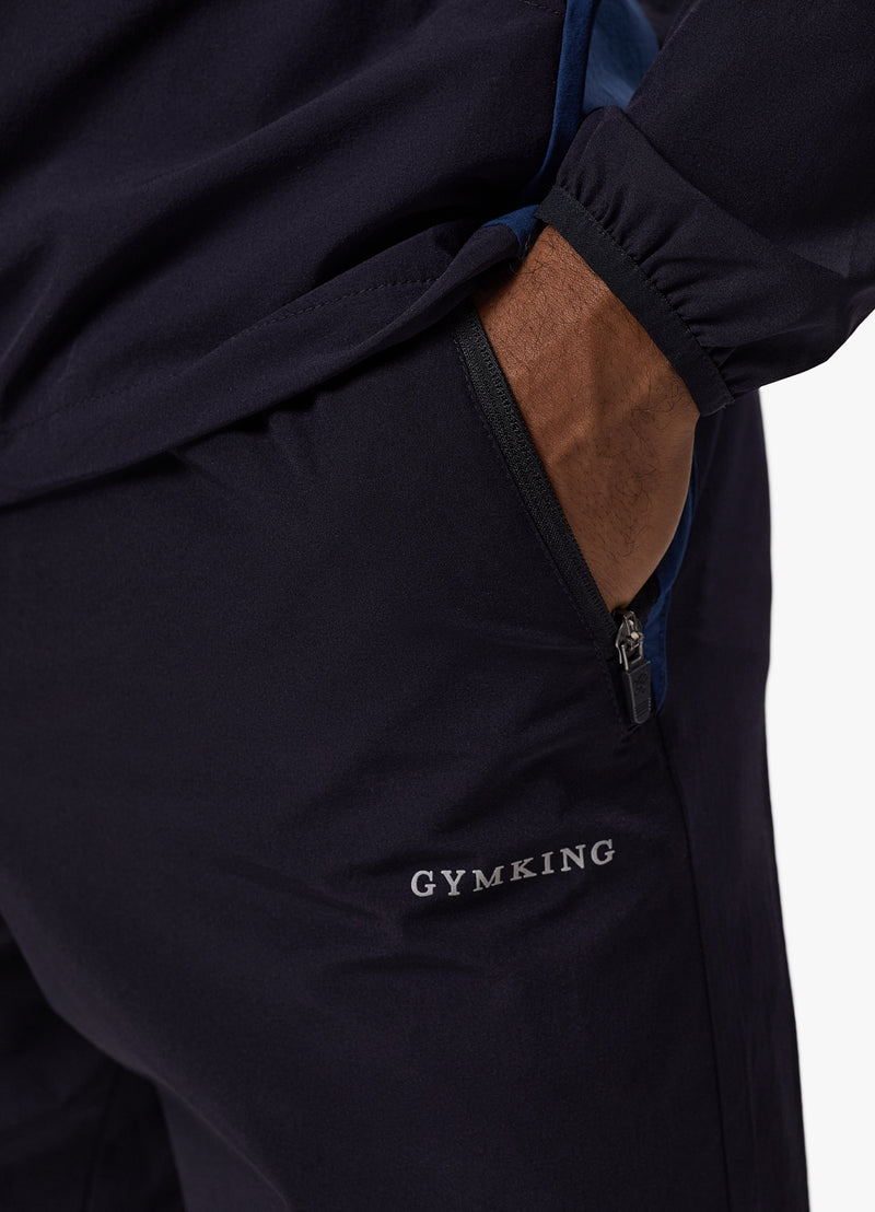 Gym King Advance Tracksuit - Navy/Estate Blue