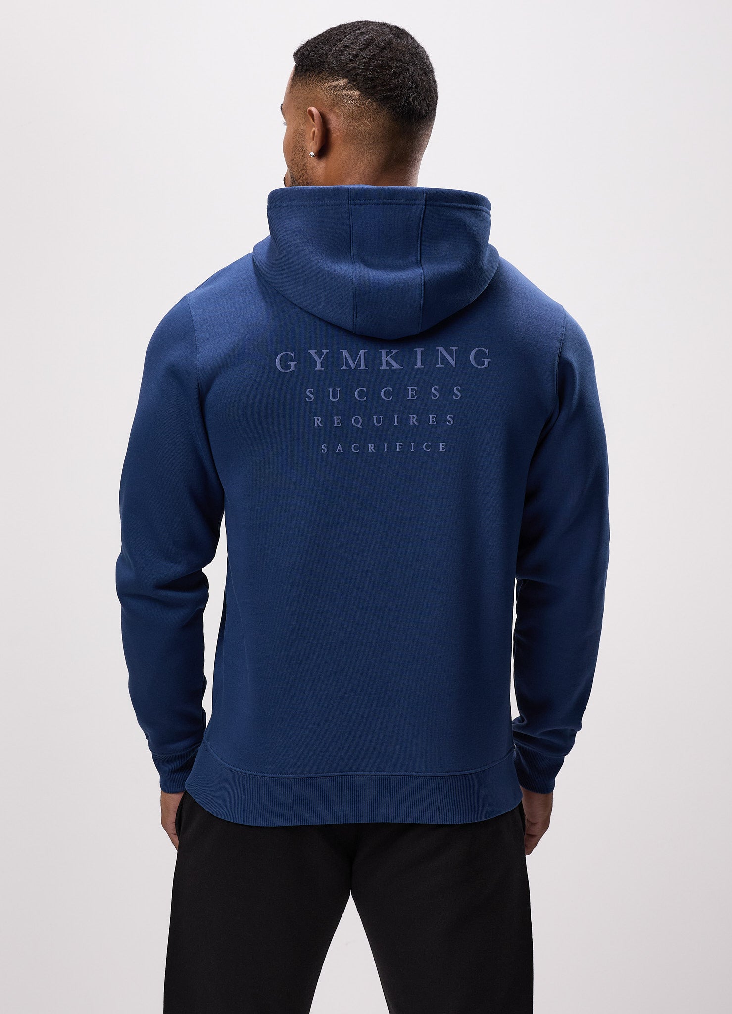 Gym king blue fashion hoodie