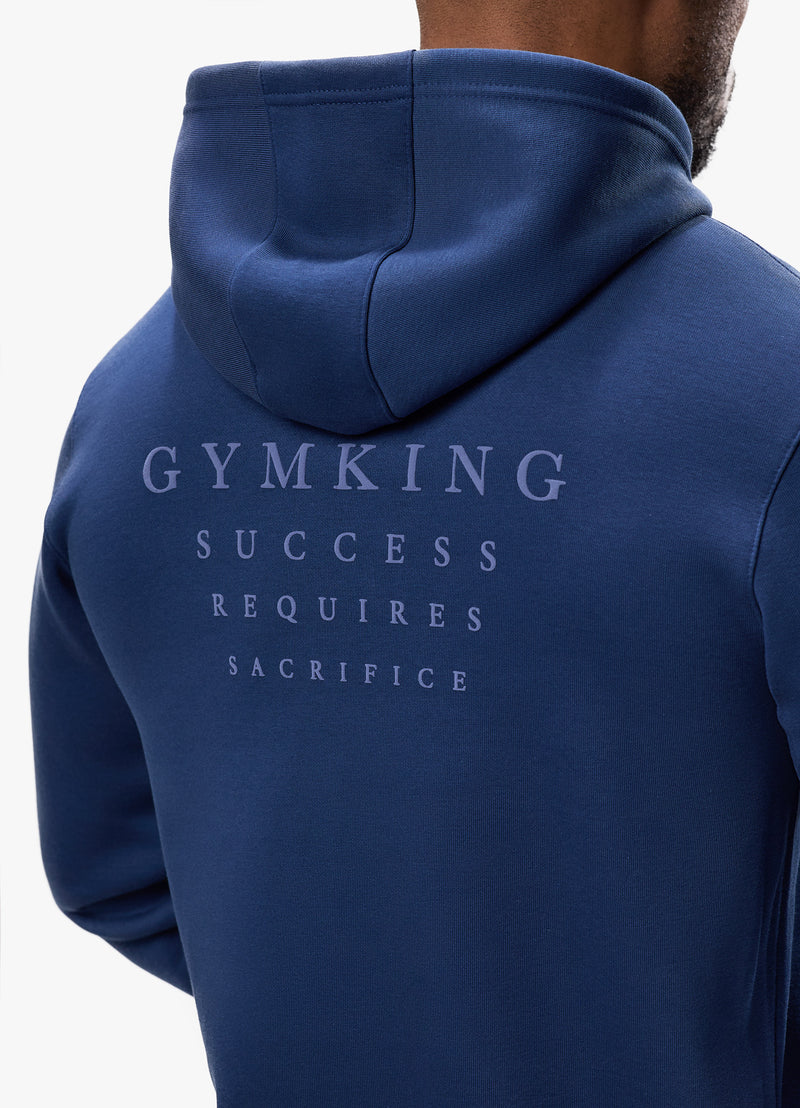 Gym King Sacrifice Hood - Deep Cobalt