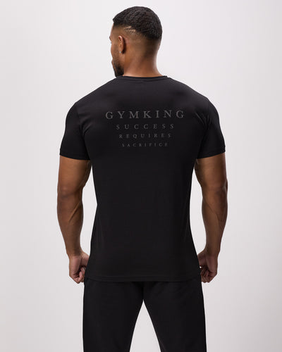 Gym King Sacrifice Tee - Black