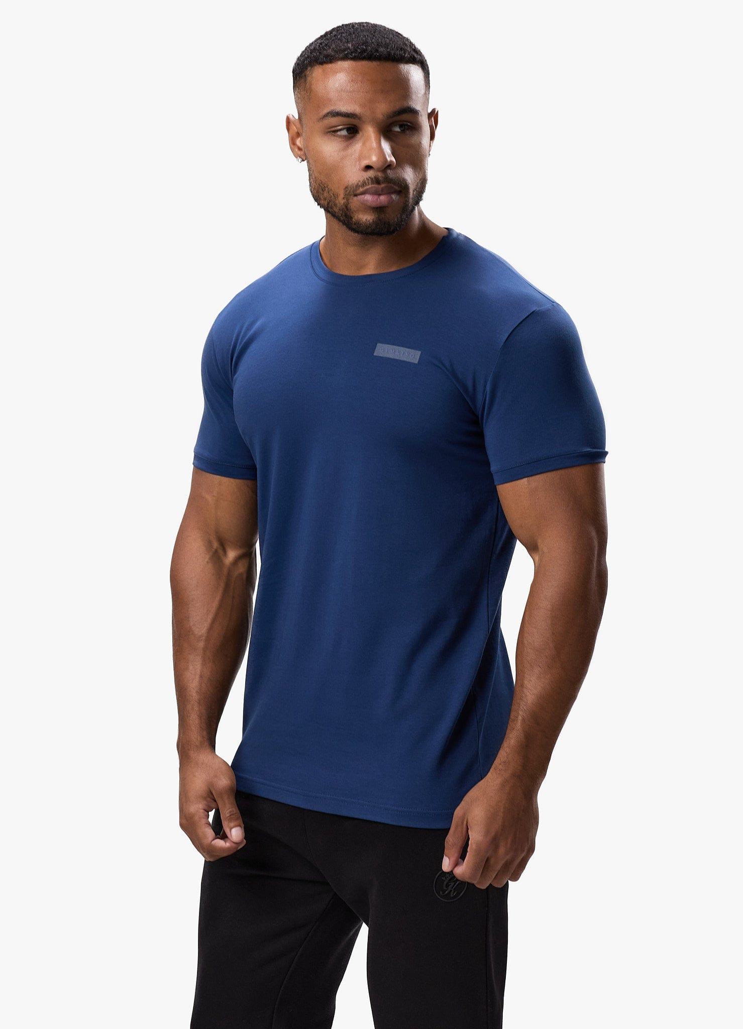 Gym King Sacrifice Tee - Deep Cobalt