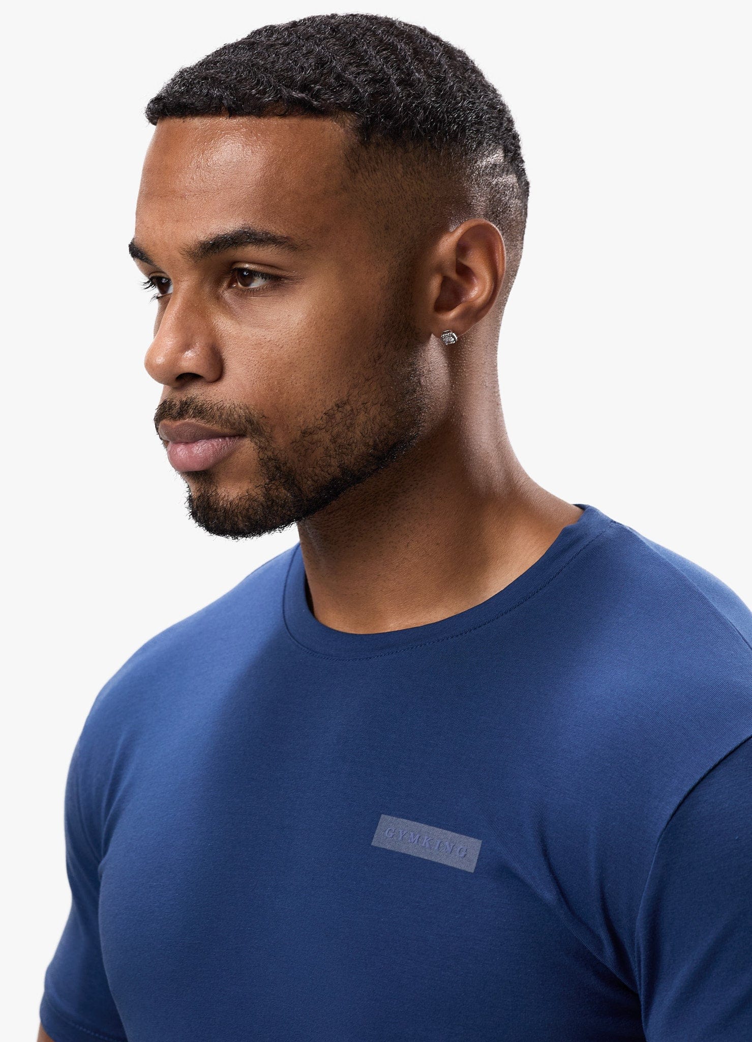 Gym King Sacrifice Tee - Deep Cobalt