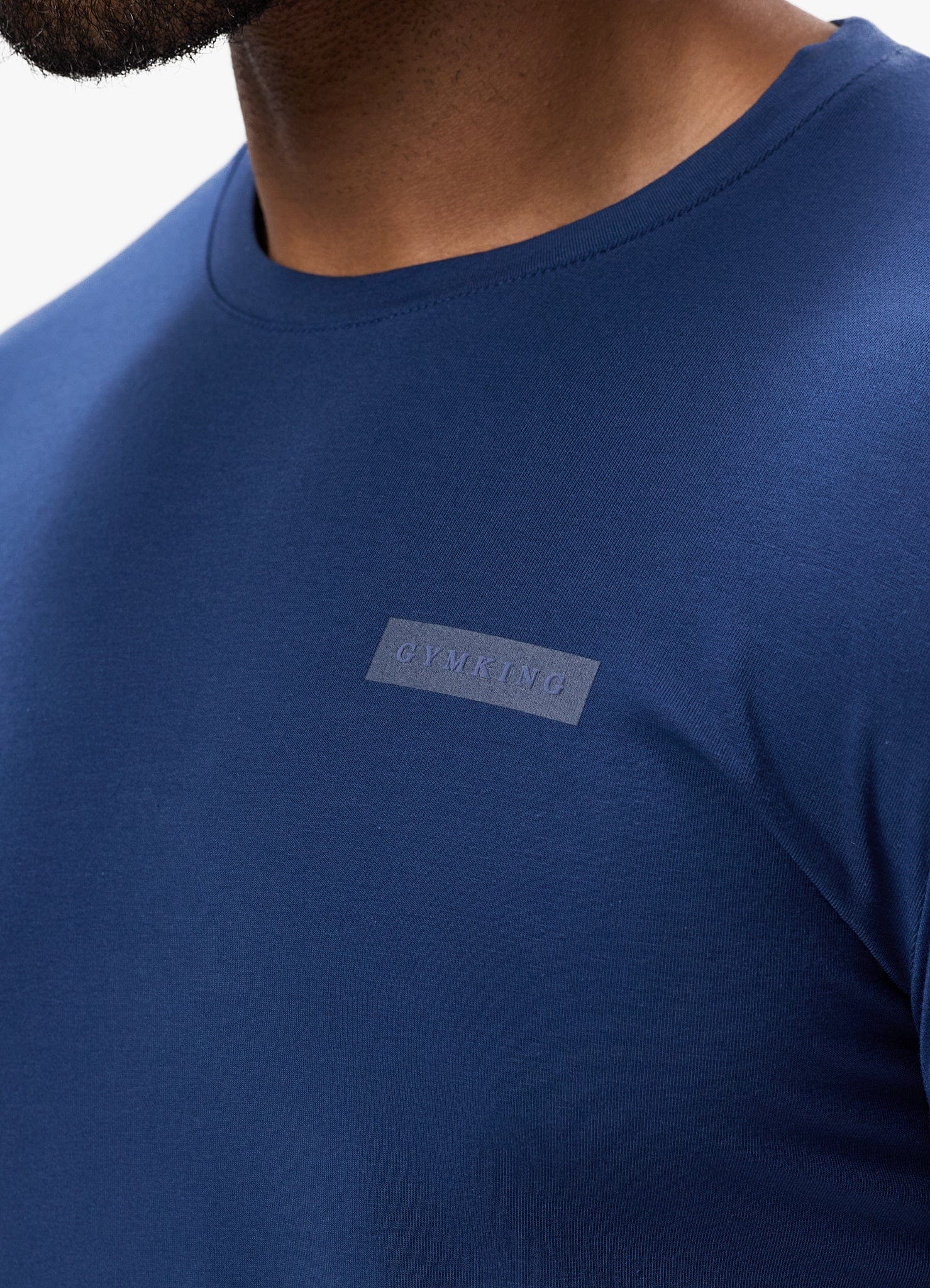 Gym King Sacrifice Tee - Deep Cobalt