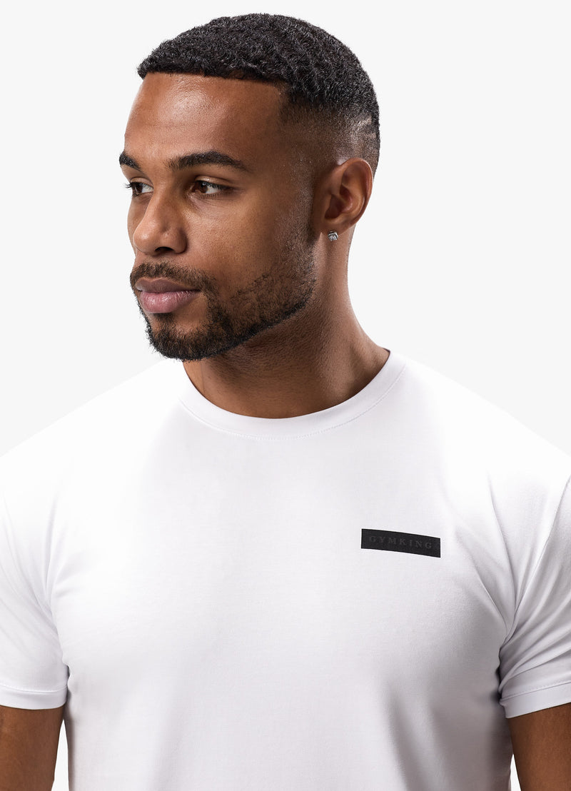 Gym King Sacrifice Tee - White