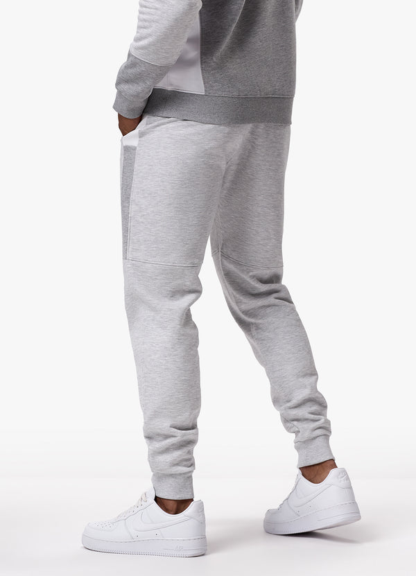 Gym King Minefield Fleece Jogger - Grey Marl