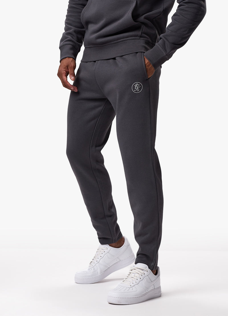 Gym King Pro Logo Jogger - Onyx Grey