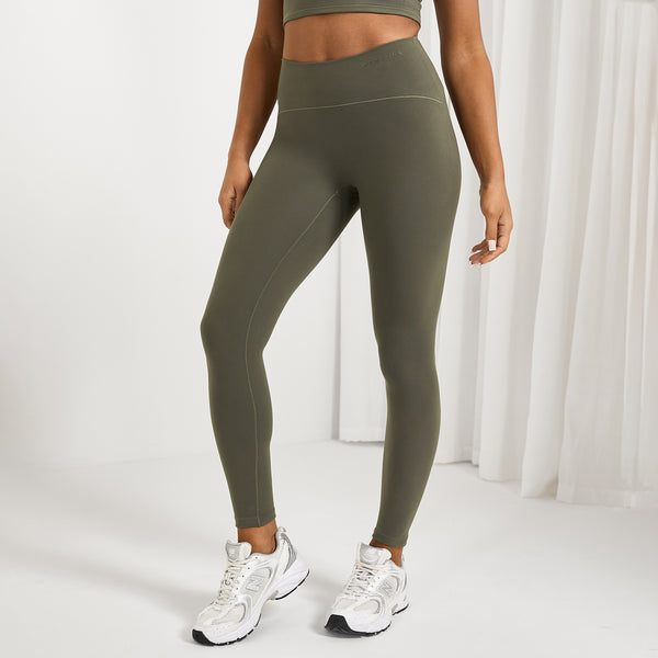 Gym King Peach Luxe Legging - Olive Luxe