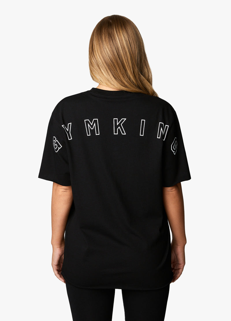 Gym King Radiance BF Tee - Black