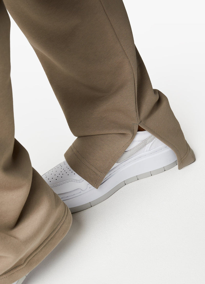 Gym King Radiance Crop Hood & Jogger - Mocha