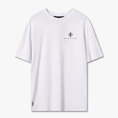 Gym King Rebellion Oblivion Jersey Tee - White