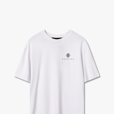 Gym King Rebellion Oblivion Jersey Tee - White