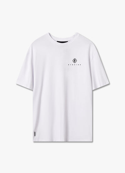 Gym King Rebellion Oblivion Jersey Tee - White
