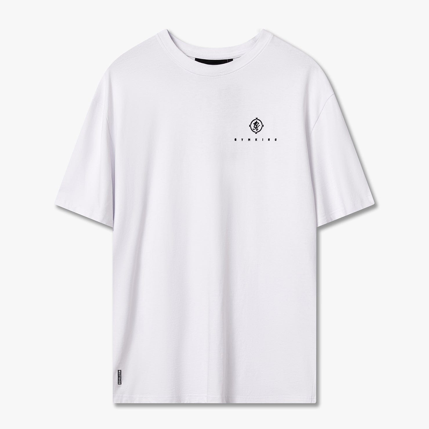 Gym King Rebellion Oblivion Jersey T-Shirt - White